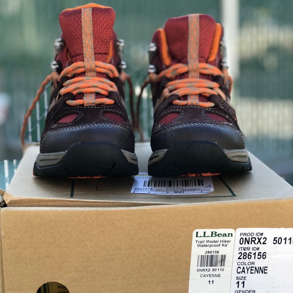 LL Bean Trail Model hiker waterproof KS